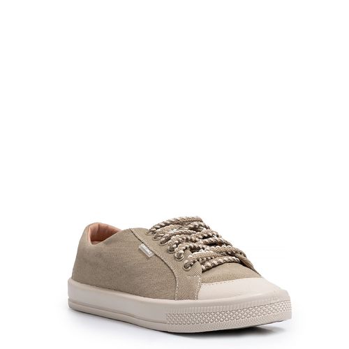 Tênis Cinza Comfort Pesponto