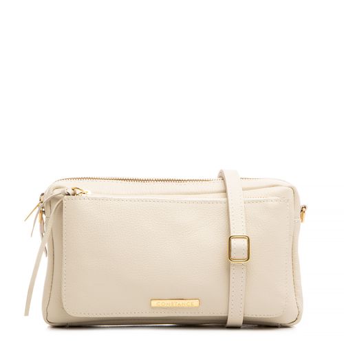 Bolsa Off White Couro