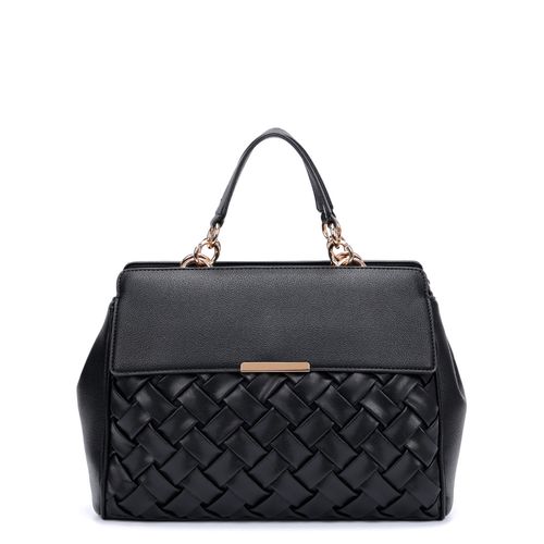 Bolsa Tote Tressê Preta
