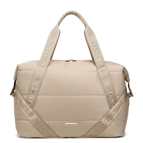 Bolsa Mala Nylon Bege