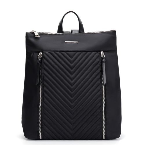 Mochila Matelassê Nylon Preta