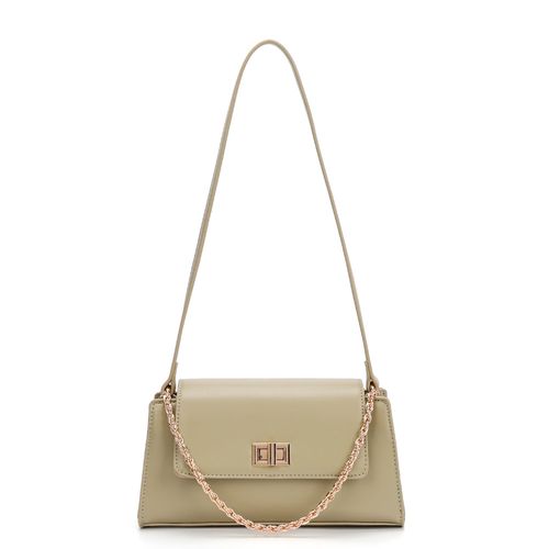 Clutch Estruturada Corrente Verde