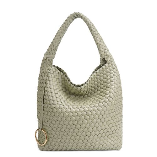 Bolsa Hobo Tressê Verde