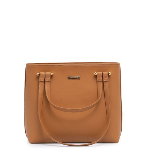 Bolsa Duas Alças Caramelo