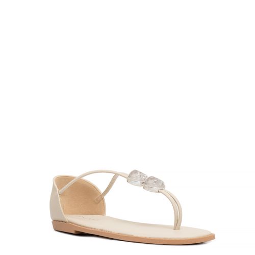 Rasteira Off White Meia  Esfera