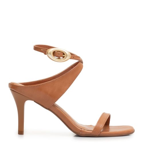 Sandália Caramelo Fivela