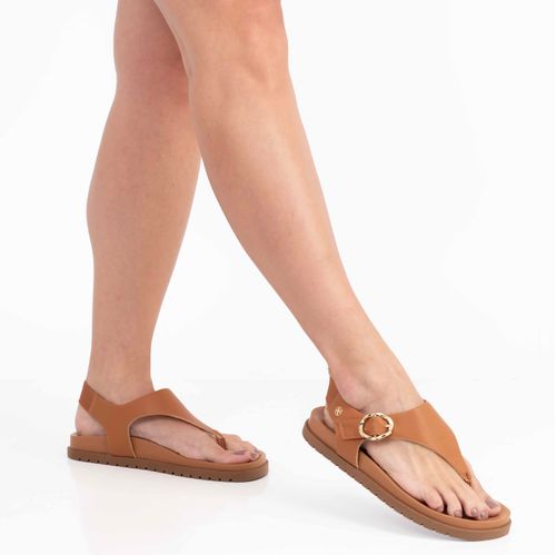 Papete Caramelo Comfort Fivela