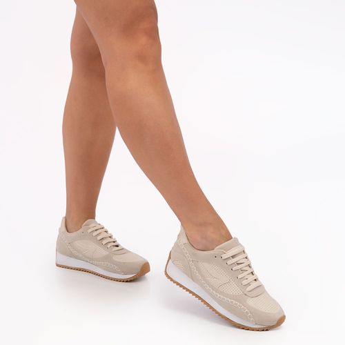 Tênis Off White Jogging Pespontos