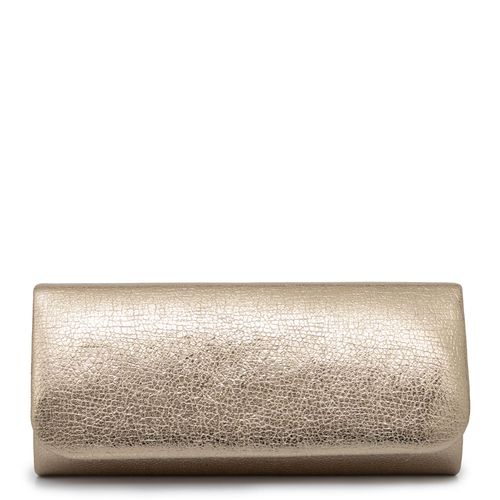 Clutch Metalizada Corrente Dourada