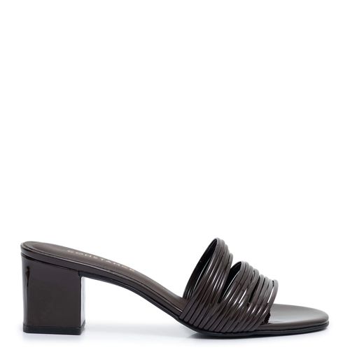 Tamanco Café Multi Tiras