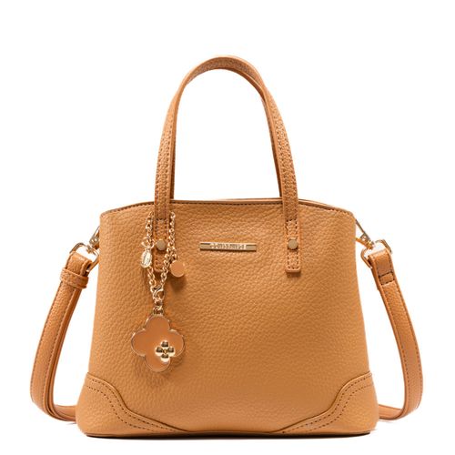 Bolsa Tiracolo Chaveiro Caramelo