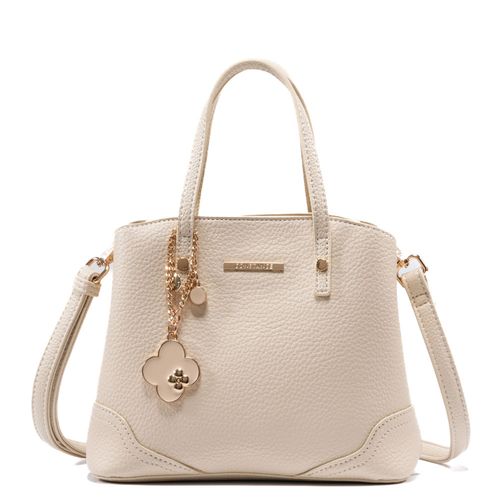Bolsa Tiracolo Chaveiro Off White