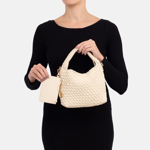 Bolsa Tiracolo Tressê Off White