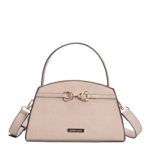 Bolsa Satchel Bridão Bege