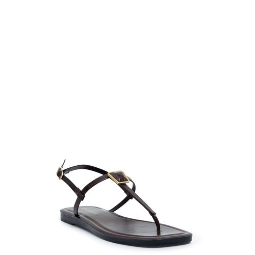 Rasteira Café Enfeite Tartarugado