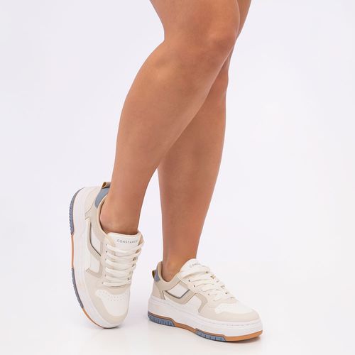 Tênis Recortes Azul