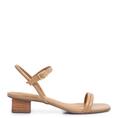 Sandália Caramelo Tiras