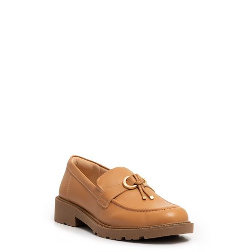 Mocassim Caramelo Comfort Enfeite