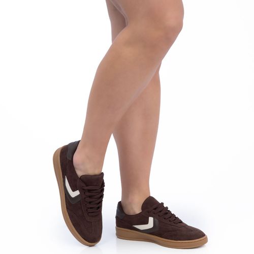 Tênis Marrom Camurça