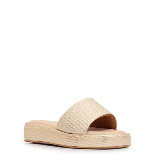 Papete Flatform Dourado Texturizado