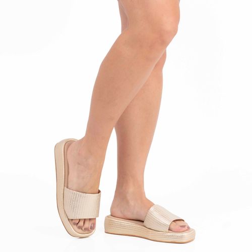 Papete Flatform Dourado Texturizado