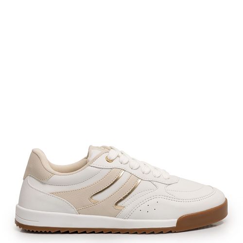 Tênis Branco Recortes