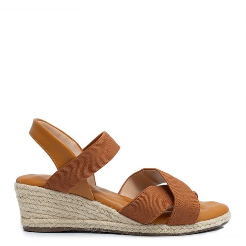 Anabela Caramelo Comfort Elástico