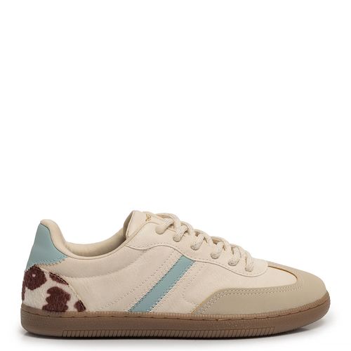 Tênis Off White Animal Print Pesponto