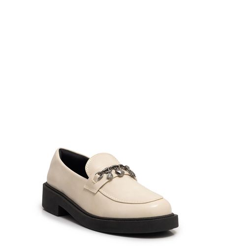 Mocassim Off White Corrente Pingentes