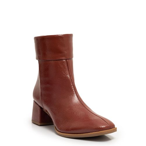 Ankle Boot Terracota Recortes