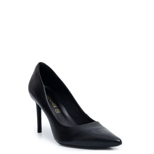Scarpin Preto Couro