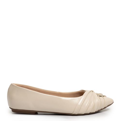 Sapatilha Off White Franzido