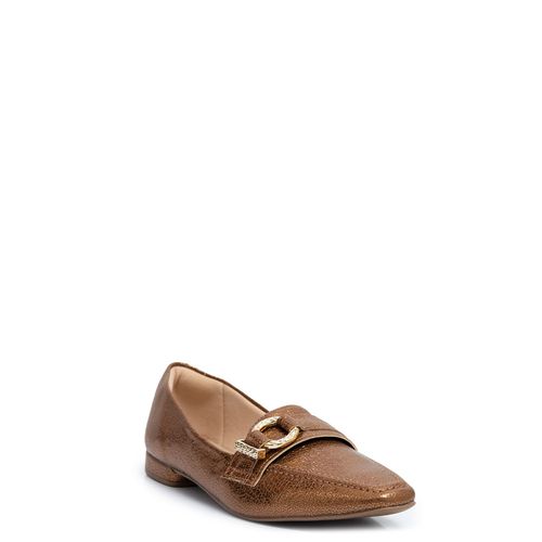 Mocassim Bronze Texturizado