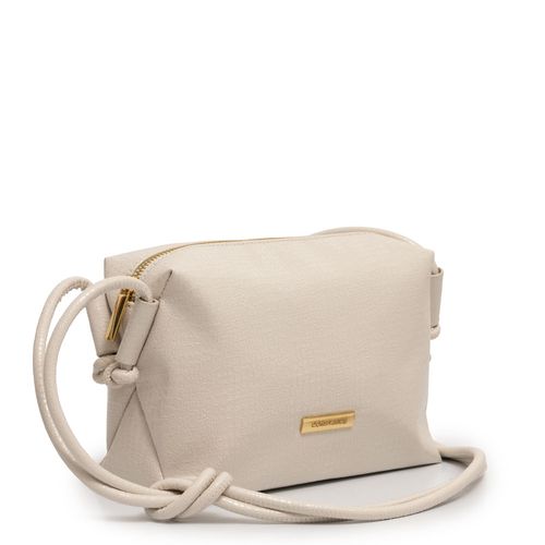 Bolsa Tiracolo Nó Off White