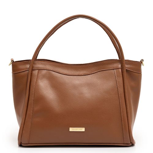 Bolsa Tote Couro Caramelo