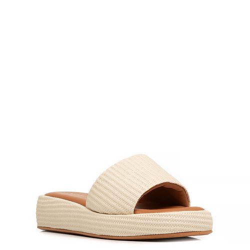 Papete Flatform Off White Texturizado