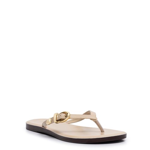 Rasteira Off White Fivela