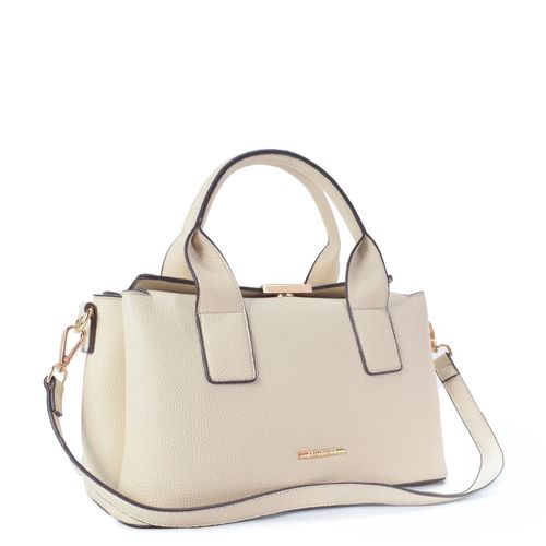 Bolsa de Mão Enfeite Off White