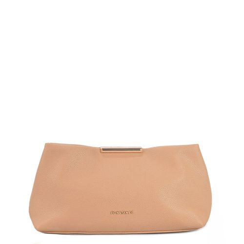 Bolsa Clutch Corrente Bege