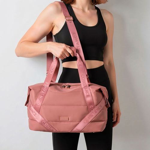 Bolsa Mala Nylon Rosa