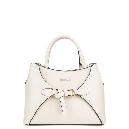 Bolsa Tote Nó Fivela Off White