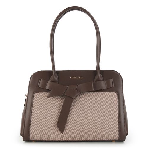 Bolsa Tote Grande Laço Café