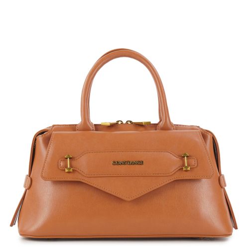 Bolsa Satchel Caramelo