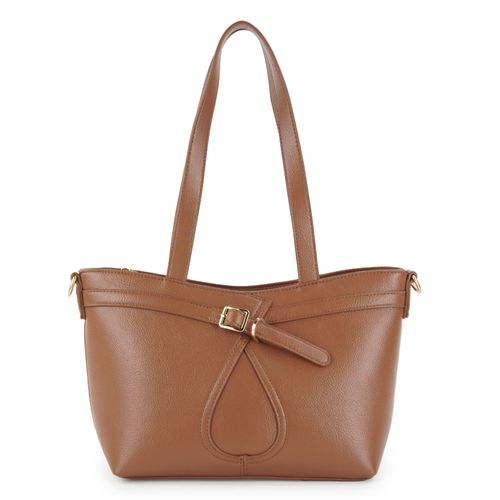 Bolsa Tote Gota Caramelo
